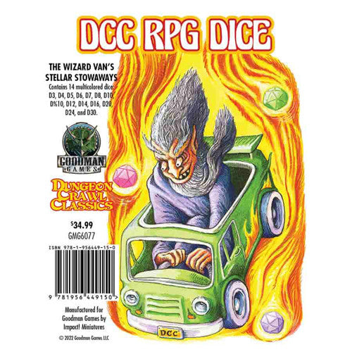 Dungeon Crawl Classics Dice: The Wizard Van's Stellar Stowaways