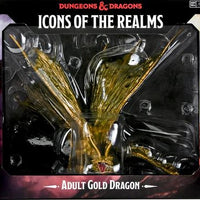 Icons of the Realms - Adult Gold Dragon