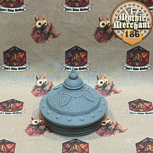 Fighter Lid from Ars Moriendi 3D - Dungeons and Dragons, Pathfinder, TTRPG, Dice Cup/Roller