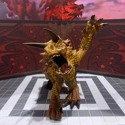 Tarasque 3D Printed Miniature