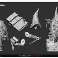 Cultists Executioner - 3d Printed Miniature 75mm and 32mm