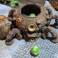 Octo-Tank Steampunk 3D Printed Dice Box