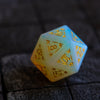 Dragon Shield Gemstone Opalite (And Box) Dice Set