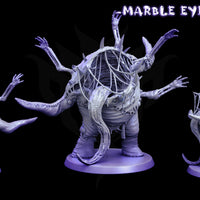 Marble eyes - 3d Printed Miniature (32mm)