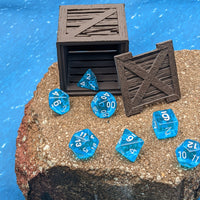 Wooden Crate 3D Printed Dice Box