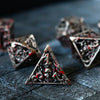 Bloody Medusa Hollow Metal Dice Set