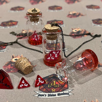 Health potion necklace