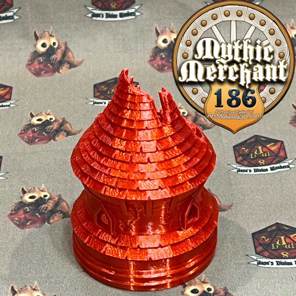 Dungeon Master Lid from Ars Moriendi 3D - Dungeons and Dragons, Pathfinder, TTRPG, Dice Cup/Roller