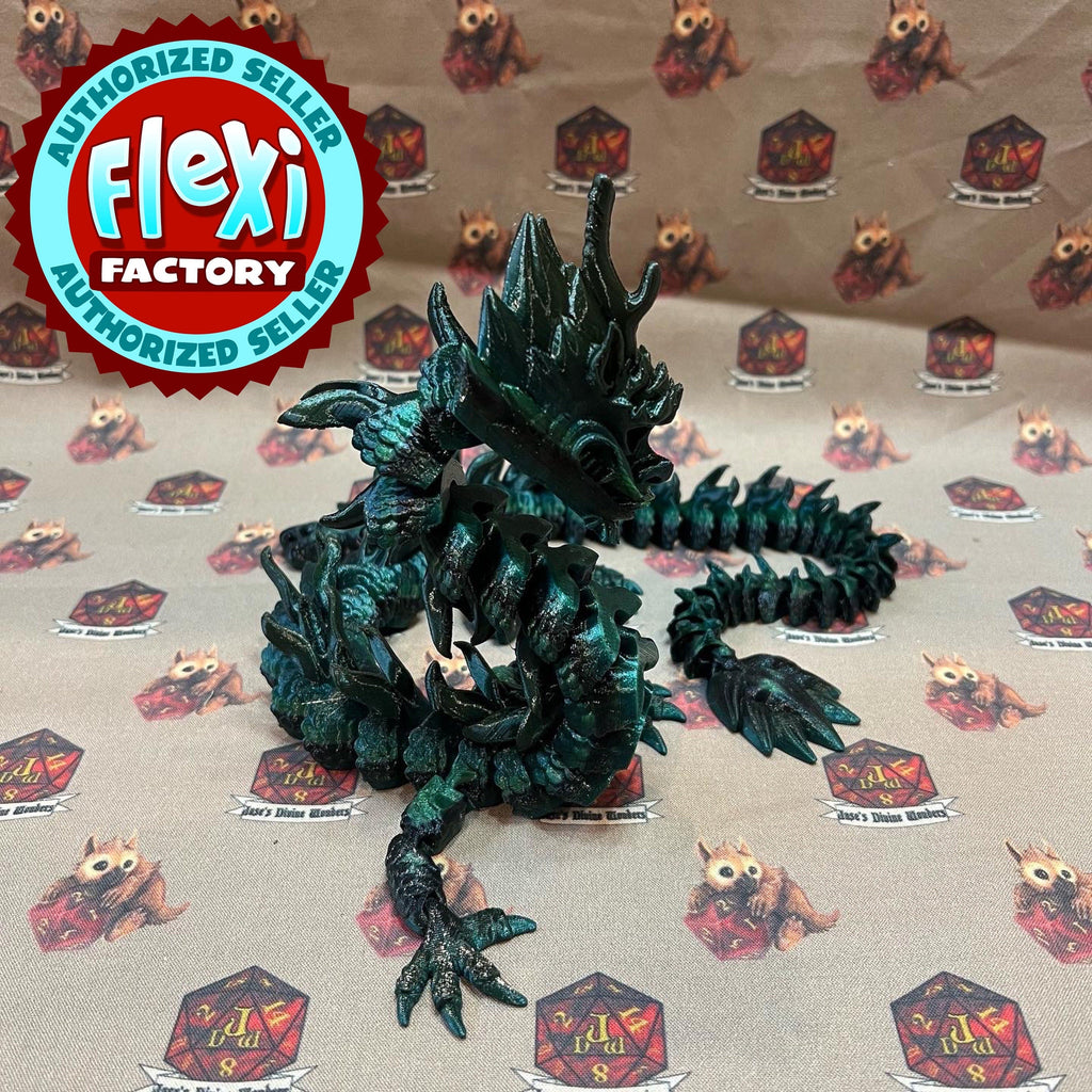 Imperial Dragon Articulated Flexi Toy