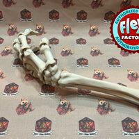 Flexi Skelton hand 3D Printed/Halloween decor/