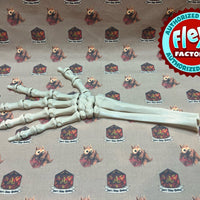 Flexi Skelton hand 3D Printed/Halloween decor/