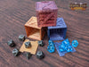 Wooden Crate 3D Printed Dice Box