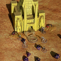 Temple of Ra Pyramid 3D Printed Dice Tower