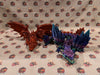 Articulated Rose Wing Dragon, 3D printed, flexi dragon