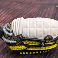 Steampunk Blimp Airship 3D Printed Dice Vault