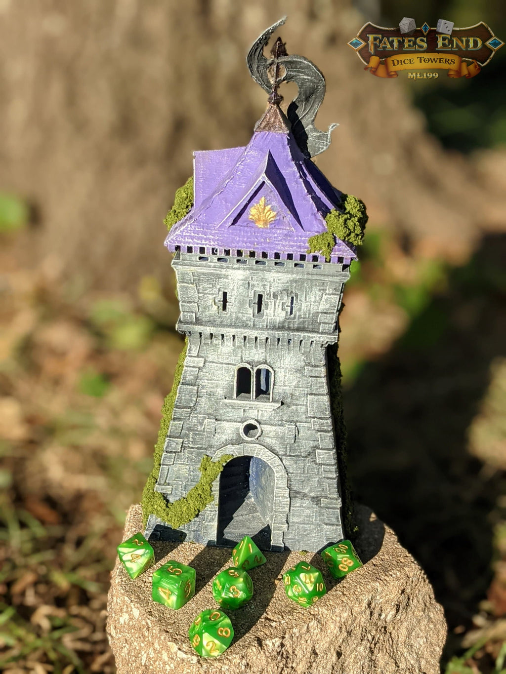 Ranger 3D Printed Dice Tower