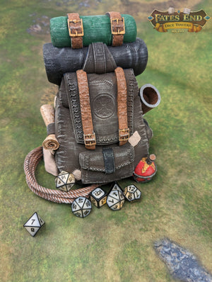 Ranger Back Pack 3D Printed Dice Tower