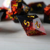 Dark Blood Handmade Resin Dice Set