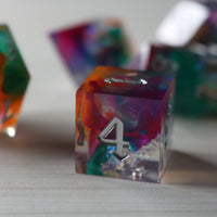 Handmade Resin Dice Set