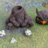 Owlbear Cub 3D Printed Dice Jail