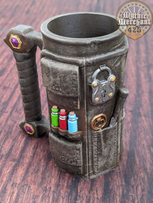 Rogue-Thief Mythic Mug Dice Vault & Can Holder