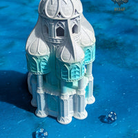 Siren Great Hall 3D Printed Dice Tower