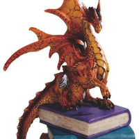 Red Dragon a Book Pile