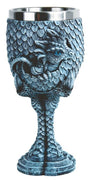 Teal Dragon Goblet