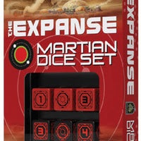 The Expanse Martian Dice Set