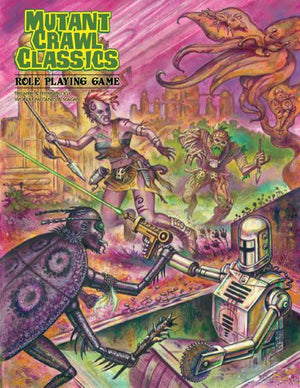 Mutant Crawl Classics RPG hardcover