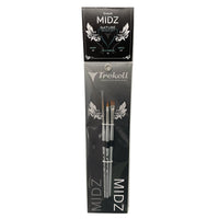 Trekell MIDZ Nature Brush Set - Synthetic Artist Brushes for Oil, Acrylic and Watercolor