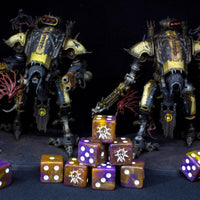 Tainted Knight, Purple 16mm Dice