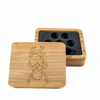 Monk Wooden Dice Case