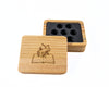 Wizard Wooden Dice Case