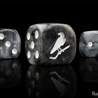 Black Crow 16mm Dice