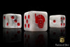 Robot Helm, White 16mm Dice