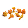 PolyHero Cleric 8 Dice Set - Set Sunstorm