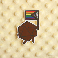 Pride Dice Buddies Stickers