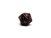 Red Tigers Eye D20 Dice - Elvenkind Font