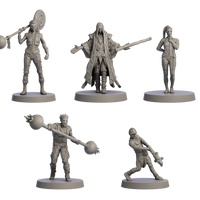 Heckna! - Miniatures - Revelers