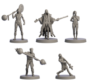 Heckna! - Miniatures - Revelers