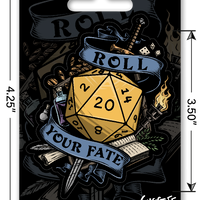 Sticker: Roll Your Fate 2 Waterproof Die Cut