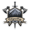 Sticker: Roll Your Fate Waterproof Die Cut