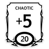 Sticker: Chaotic Stat Block Waterproof Die Cut