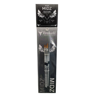 Trekell MIDZ Texture Brush Set - Synthetic Artist Brushes for Oil, Acrylic and Watercolor