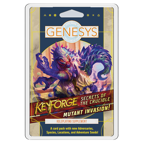 Genesys KeyForge: Secrets of the Crucible - Mutant Invasion!