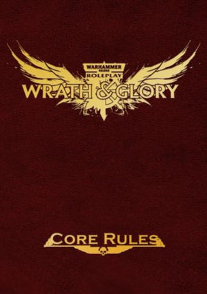 Warhammer 40K: Wrath & Glory RPG - Red Leatherette
