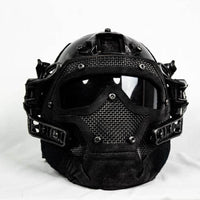 Tactical Helmet and Face Mask