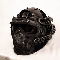 Tactical Helmet and Face Mask