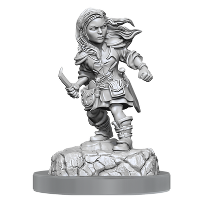 D&D: Nolzur's Marvelous Miniatures - Halfling Rogue Female